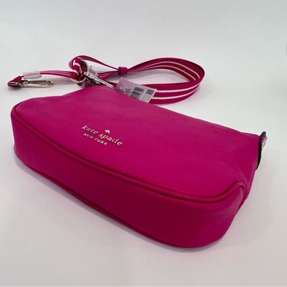 Kate Spade Rosie Small Crossbody Bag in Festive Pink - Picture 11 of 14